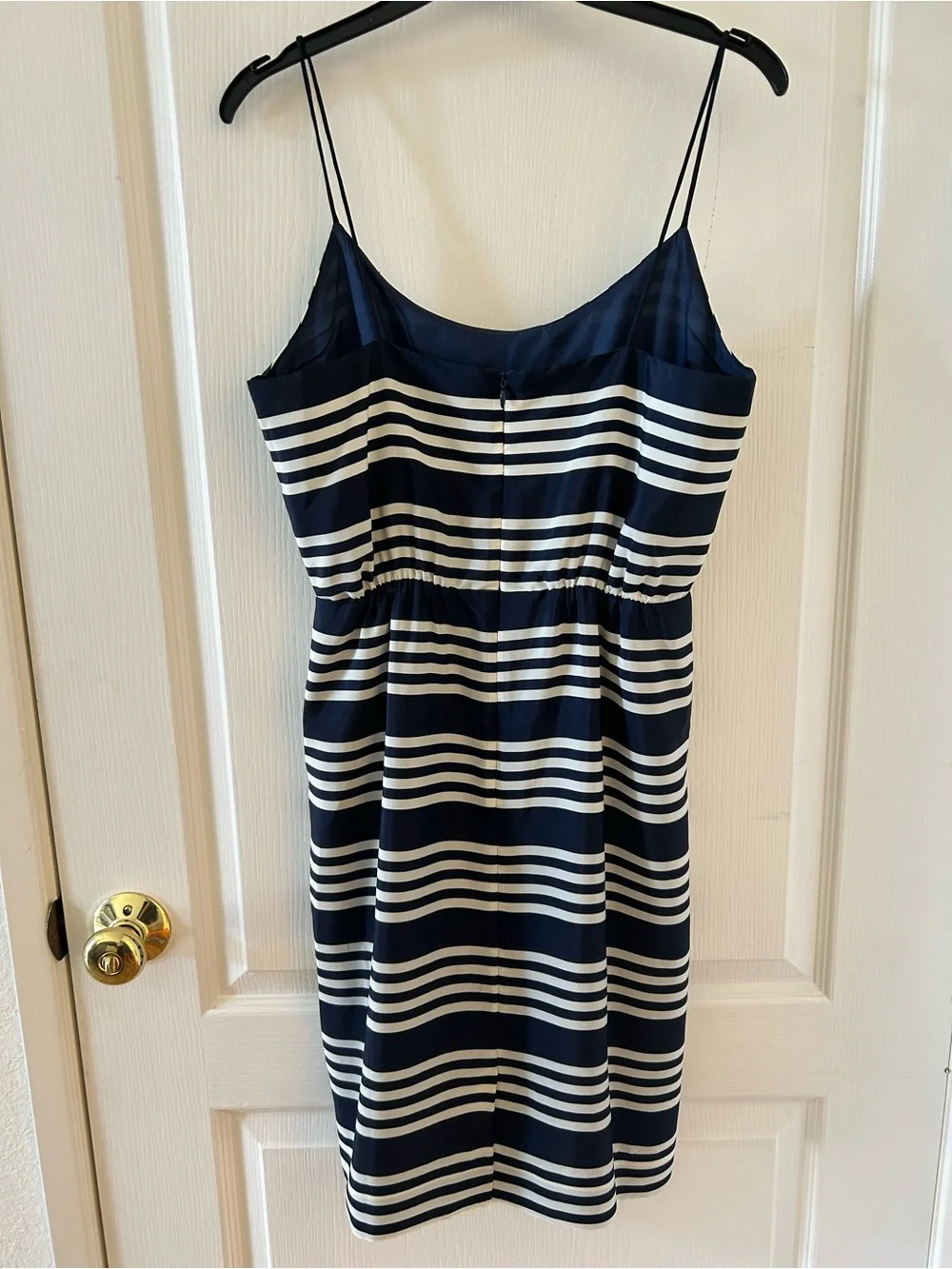 J.Crew Striped Scoop-Neck Summer Dress